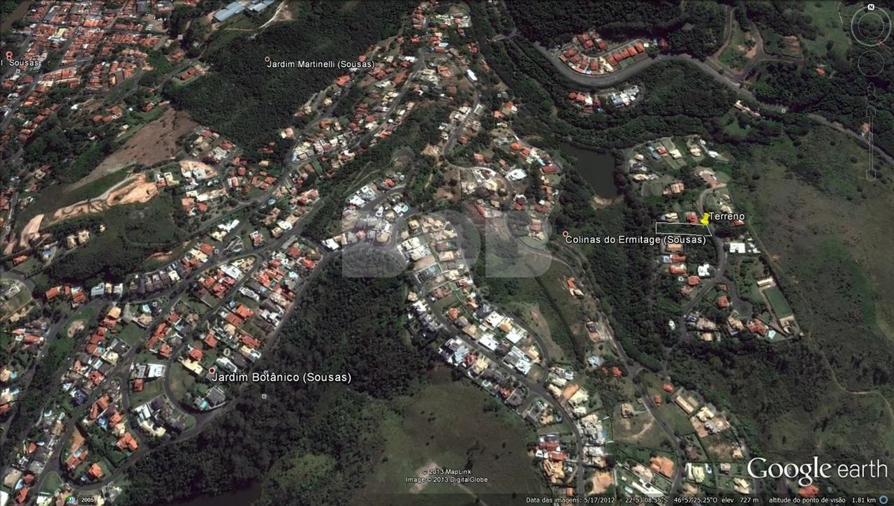 Terreno Residencial À Venda No Colinas do Ermitage (Sousas) Em Campinas