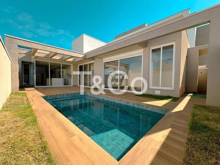 Casa Térrea de Luxo À Venda No Residencial Santorini Com Piscina