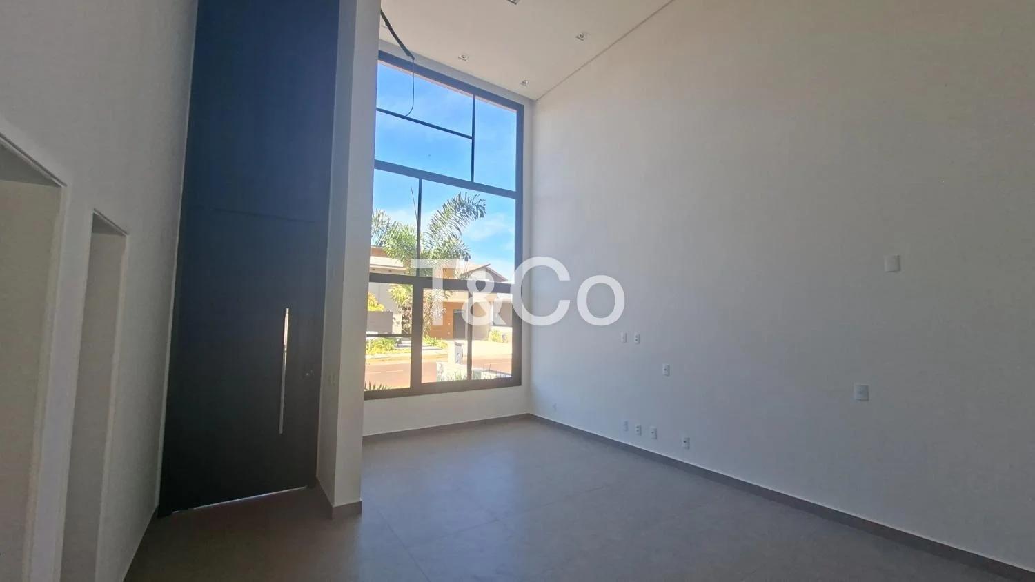Casa Térrea de Luxo À Venda No Condomínio Residencial Royal Garden Com Planejados