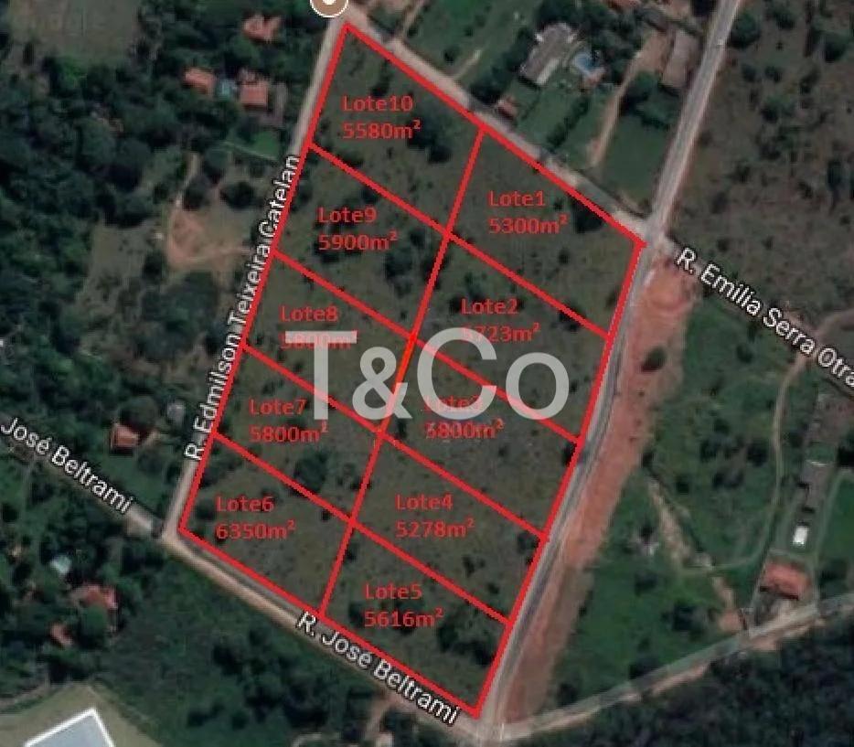 Terreno À Venda No Chácaras São Martinho Em Campinas