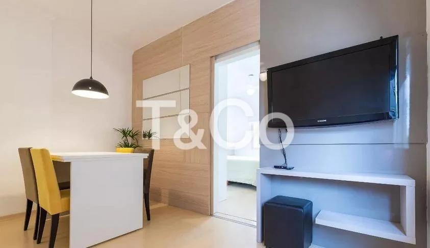 Apartamento Mobiliado Com 1 Suíte Para Venda No Cambuí