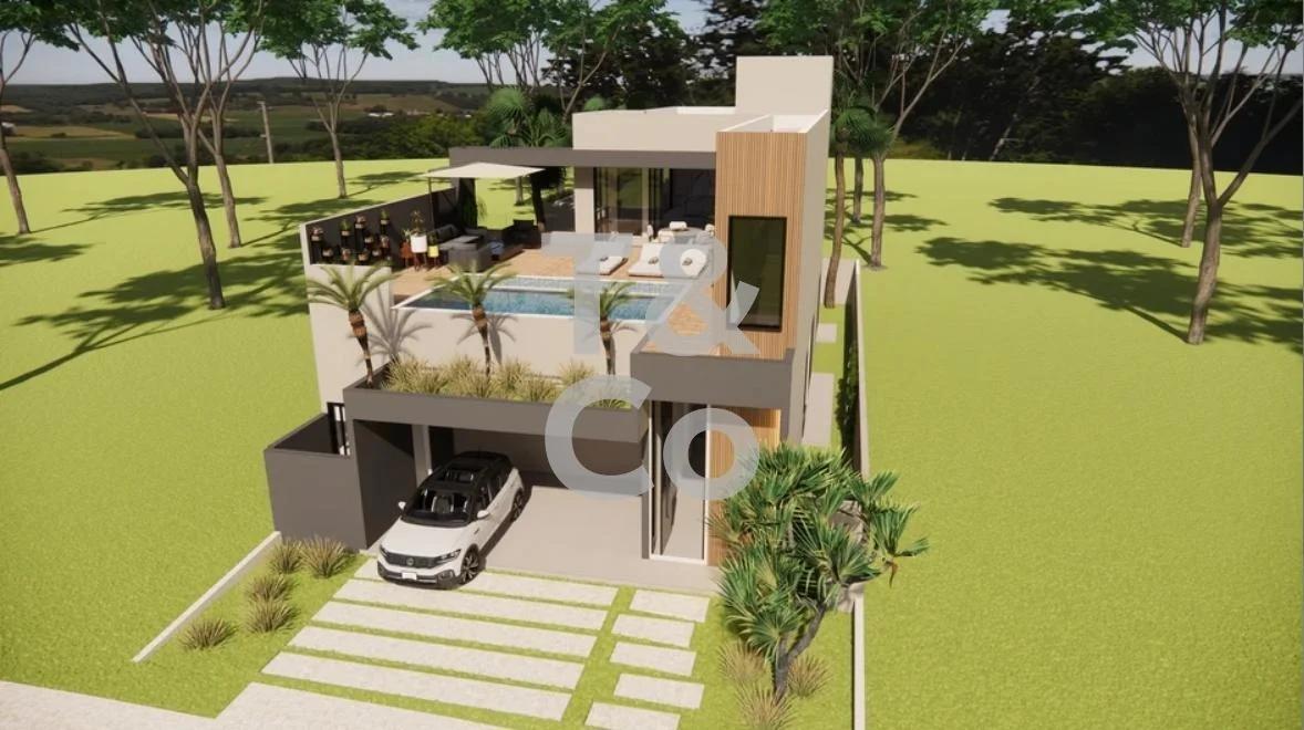 Casa de Luxo À Venda No Condomínio Residencial Santorini, Paulínia